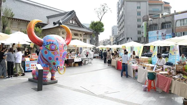 藝遊卦山彰化國際藝術節炫麗登場 彰化警分局長秀舞技