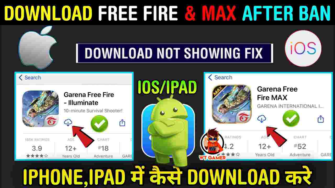 How To Download free fire in iPhone | How To Download free fire in Android