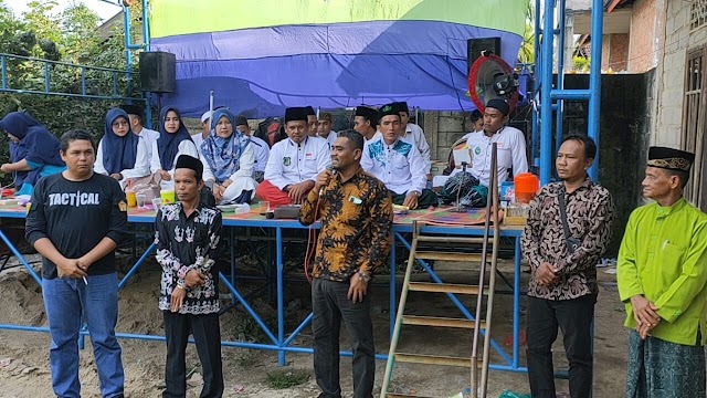 Supriyanto Hadiri Undangan Fahmi Datuk Rio Dusun Pematang Panjang