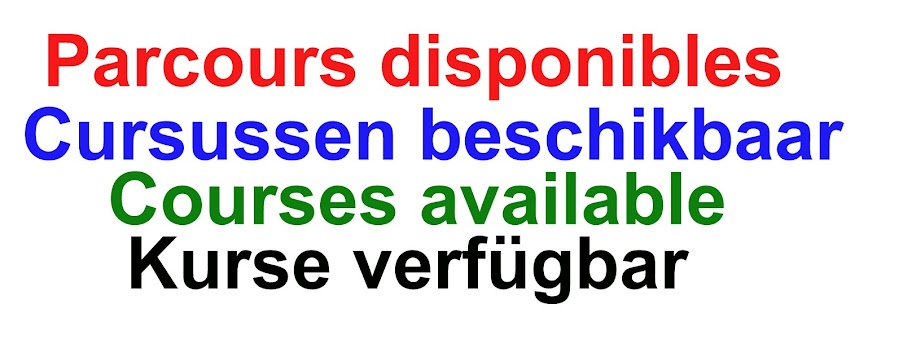 Parcours disponibles