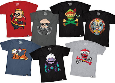 Disney Parody T-Shirt Collection by Johnny Cupcakes