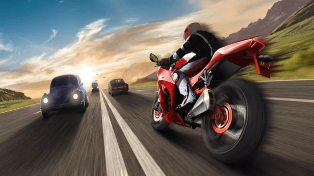 تحميل لعبة ترافيك رايدر Traffic Rider مهكرة 2024 للأندرويد مجاناً