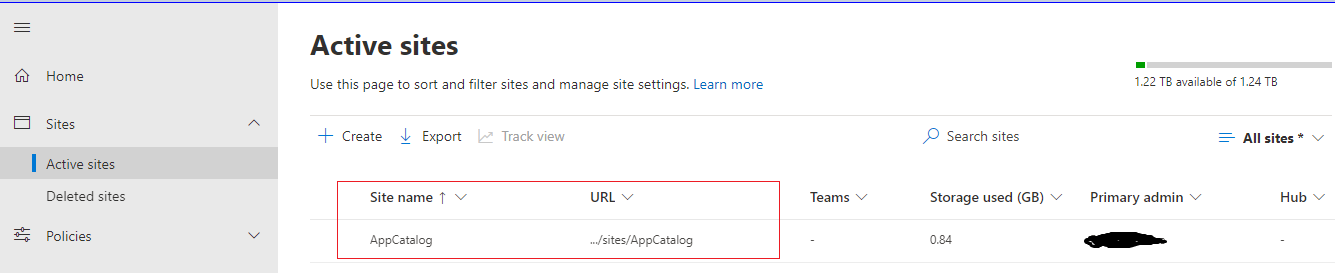 SharePoint App catalog