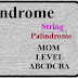 Palindrome Program in Java 