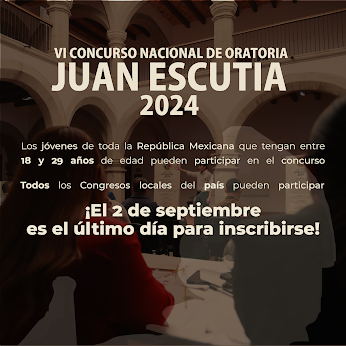 VI CONCURSO NACIONAL DE ORATORIA "JUAN ESCUTIA 2024"