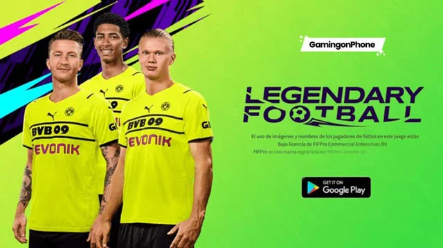 تحميل لعبة legendary football للاندرويد