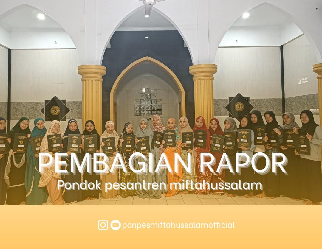 Pembagian Rapor Pesantren