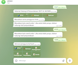 aktivasi pengguna berhasil