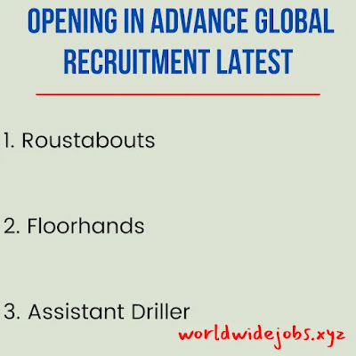 Opening In Advance Global Recruitment Latest