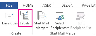 ऍम एस वर्ड 2013 में लेबल कैसे बनाएं और प्रिंट करें | How to Create and Print Labels in MS Word