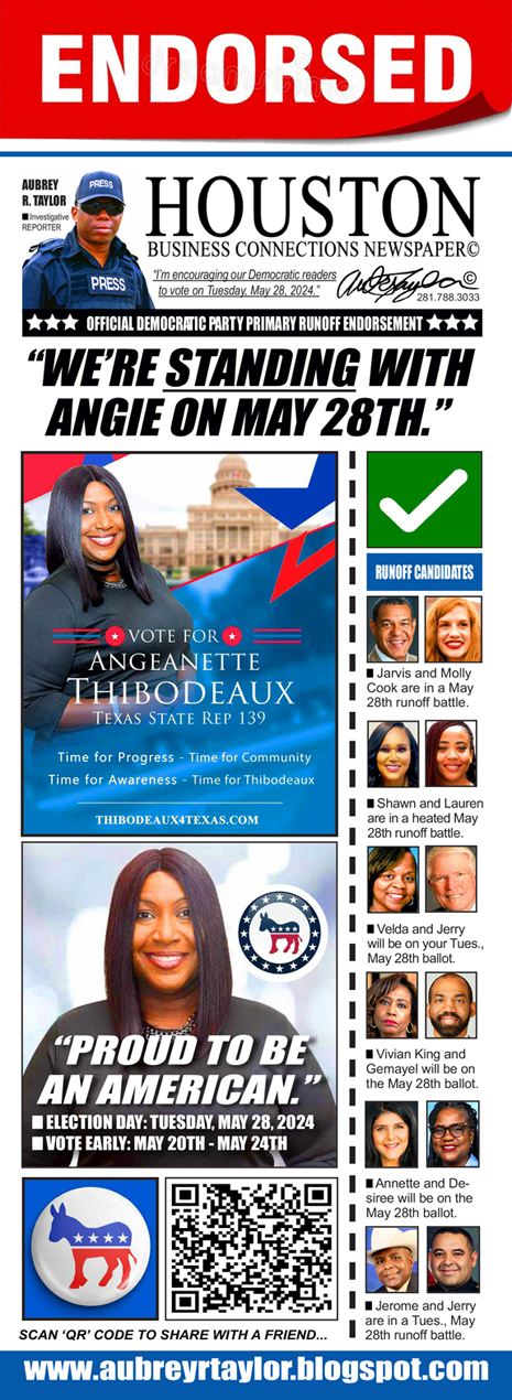Angie Thibodeaux is the right choice for Democrats on Tuesday, May 28, 2024