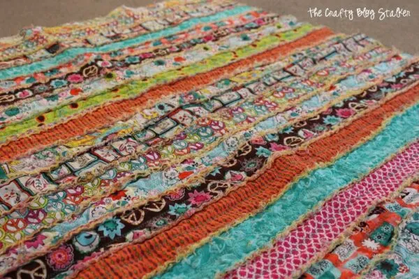 strip rag quilt