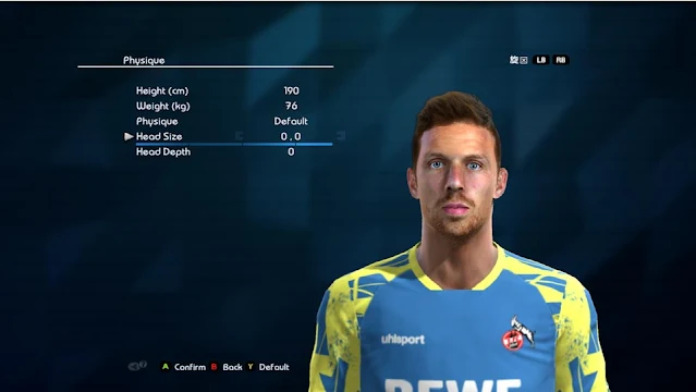 Marvin Schwäbe Face For PES 2013