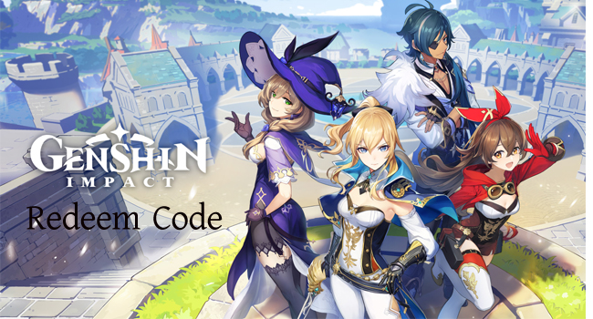 Genshin Impact Redeem Code