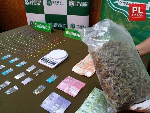 🚨Detenido por tráfico de drogas en Valdivia