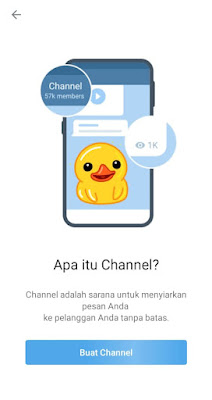 Cara membuat channel telegram