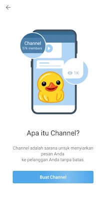 Cara membuat channel telegram