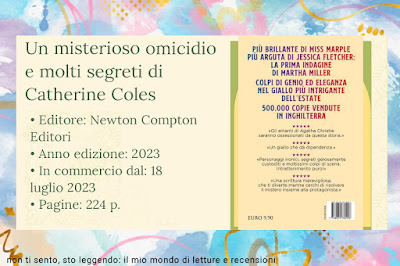 Recensione Un misterioso omicidio e molti segreti di Catherine Coles