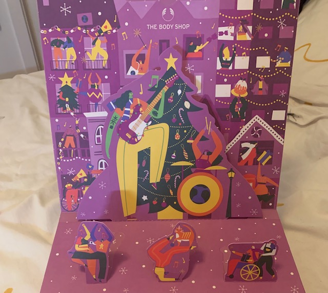 The Body Shop Advent Calendar (small) packaging