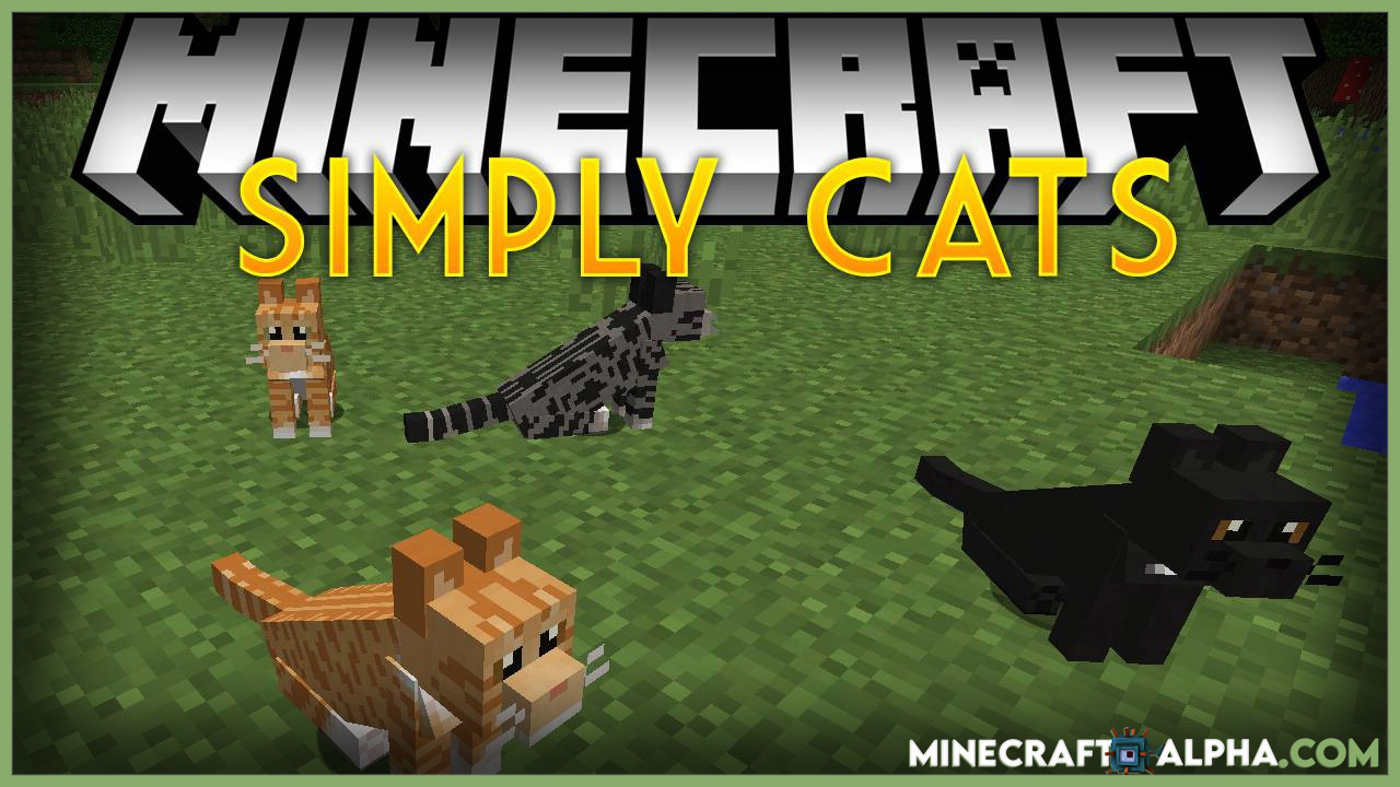 Minecraft Simply Cats Mod 1.16.5