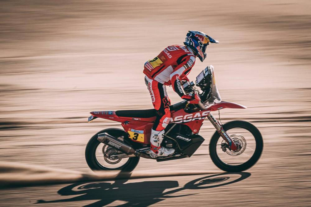 Dakar 2022: Sam Sunderland se llevó la victoria en la etapa 8 en motos