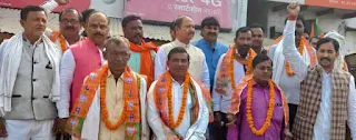 सांसद बीपी सरोज ने ग्रहण कराई भाजपा की सदस्यता | #NayaSaberaNetwork