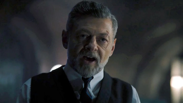 According to Andy Serkis, Alfred will not be a father figure in the Batman film