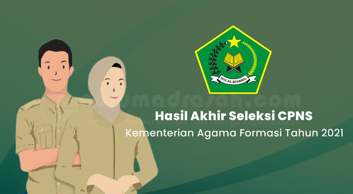 Inilah Hasil Akhir Seleksi CPNS Kementerian Agama Formasi Tahun 2021