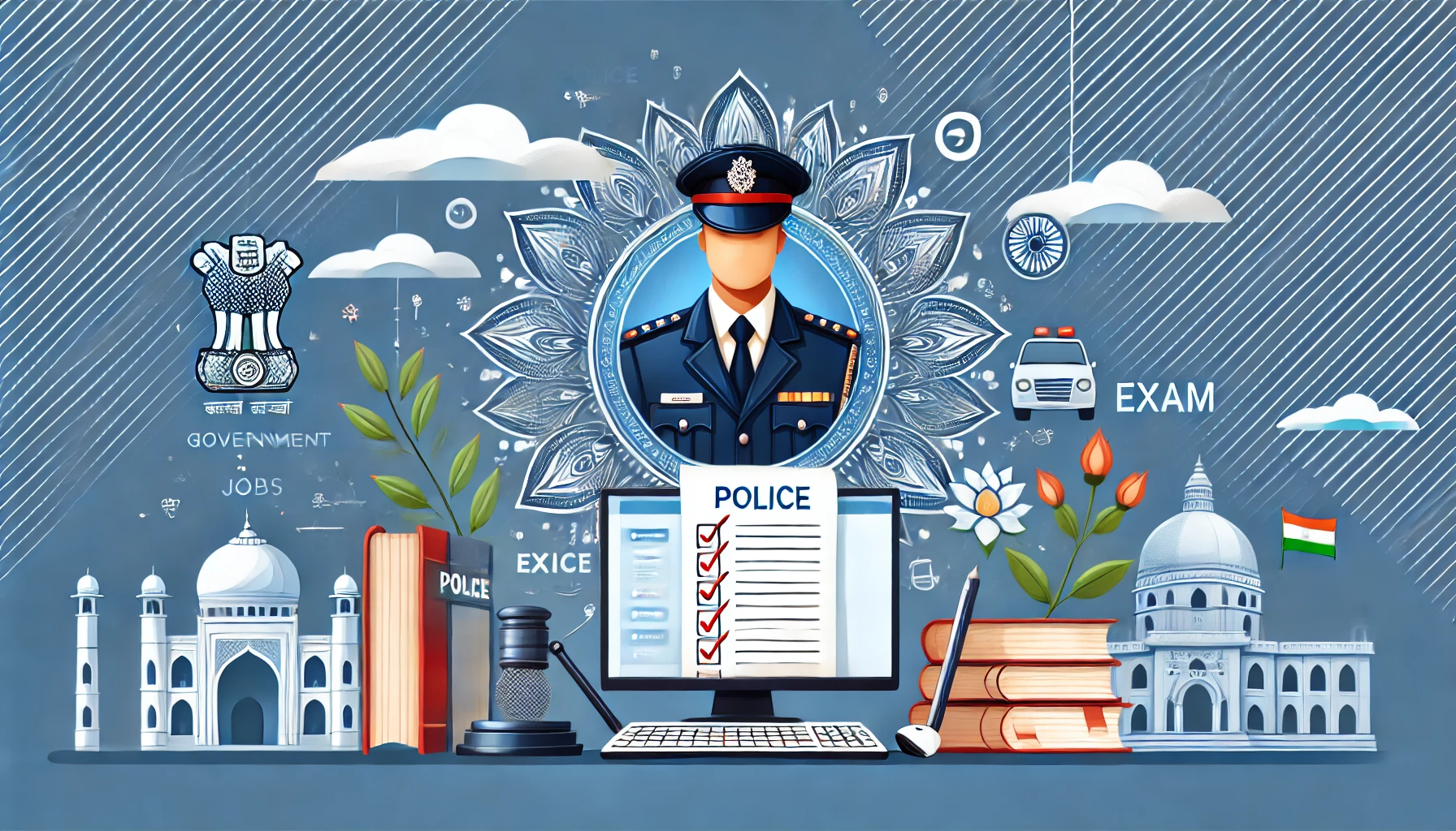 MP Excise Constable exam pattern