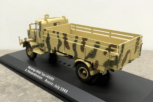 bussing-nag typ l4500s 1:43, camions militaires de la seconde guerre mondiale altaya