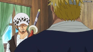 ワンピースアニメ ドレスローザ編 741話 トラファルガー・ロー かっこいい トラ男 Trafalgar Law | ONE PIECE Episode 741