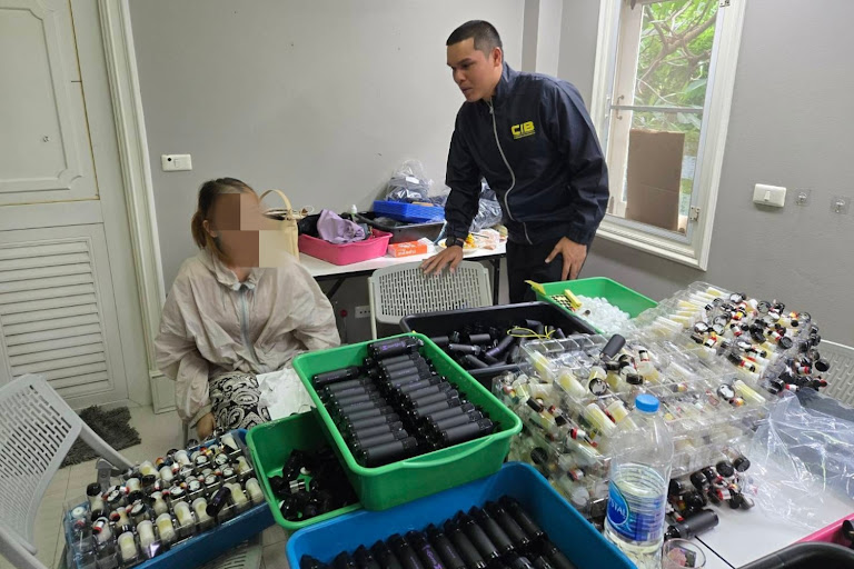 Bangkok Vape Raid Reveals Global Recycling Scam: Authorities Intervene