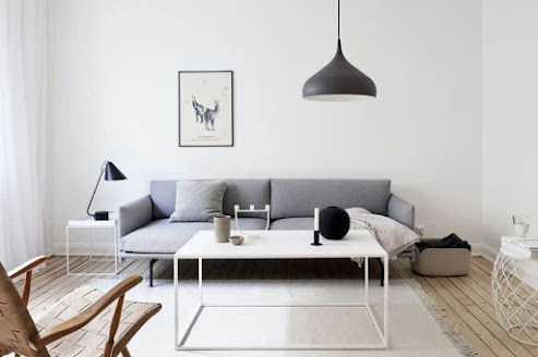 Table and sofa minimalism