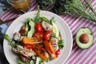 Grilled Chicken Orzo Salad