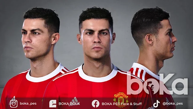 Cristiano Ronaldo Face 2022 For eFootball PES 2021