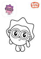 Chichi - BabyRiki coloring page for kids