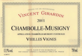 Vincent Girardin Chambolle-Musigny Les Vieilles Vignes