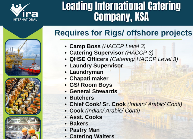Job Opportunity: Various Positions - Rigs/Offshore Projects