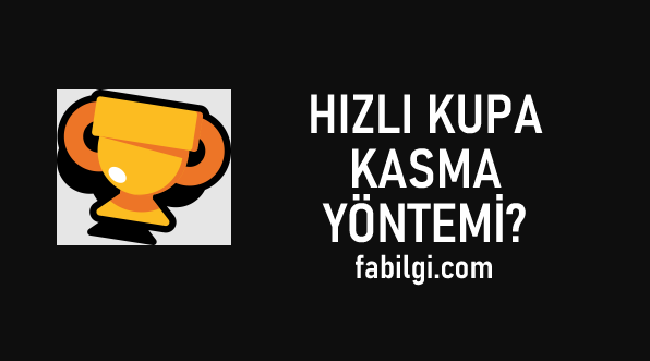 Brawl Stars Kolay Kupa Kasma Uygulaması Hilesiz Yöntem 2022