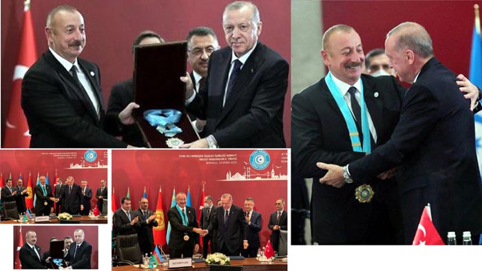 President of Azerbaijan Ilham Aliyev gets the highest Turkish award