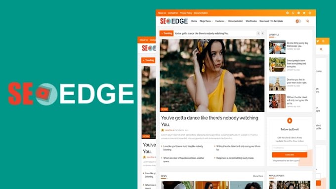 SEO Edge - Responsive & Faster Blogger Template