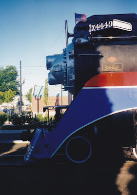 American Freedom Train GS-4 4-8-4 #4449 in Hillsboro, Oregon in June 2002