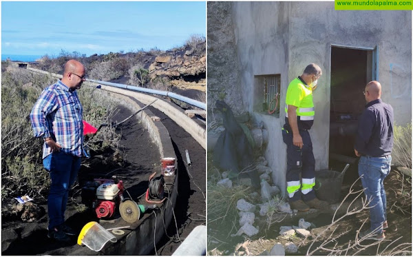 Los Llanos de Aridane refuerza y mejora la red de agua en la zona sur de la colada