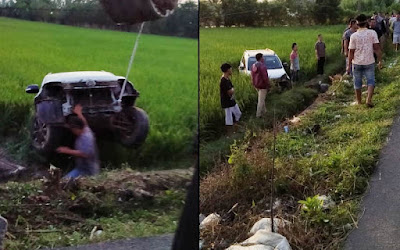 Rawan Kecelakaan Tunggal, Jalan Raya Petanggan Sriwangi BK 16 Kecamatan Belitang Mulya OKU Timur