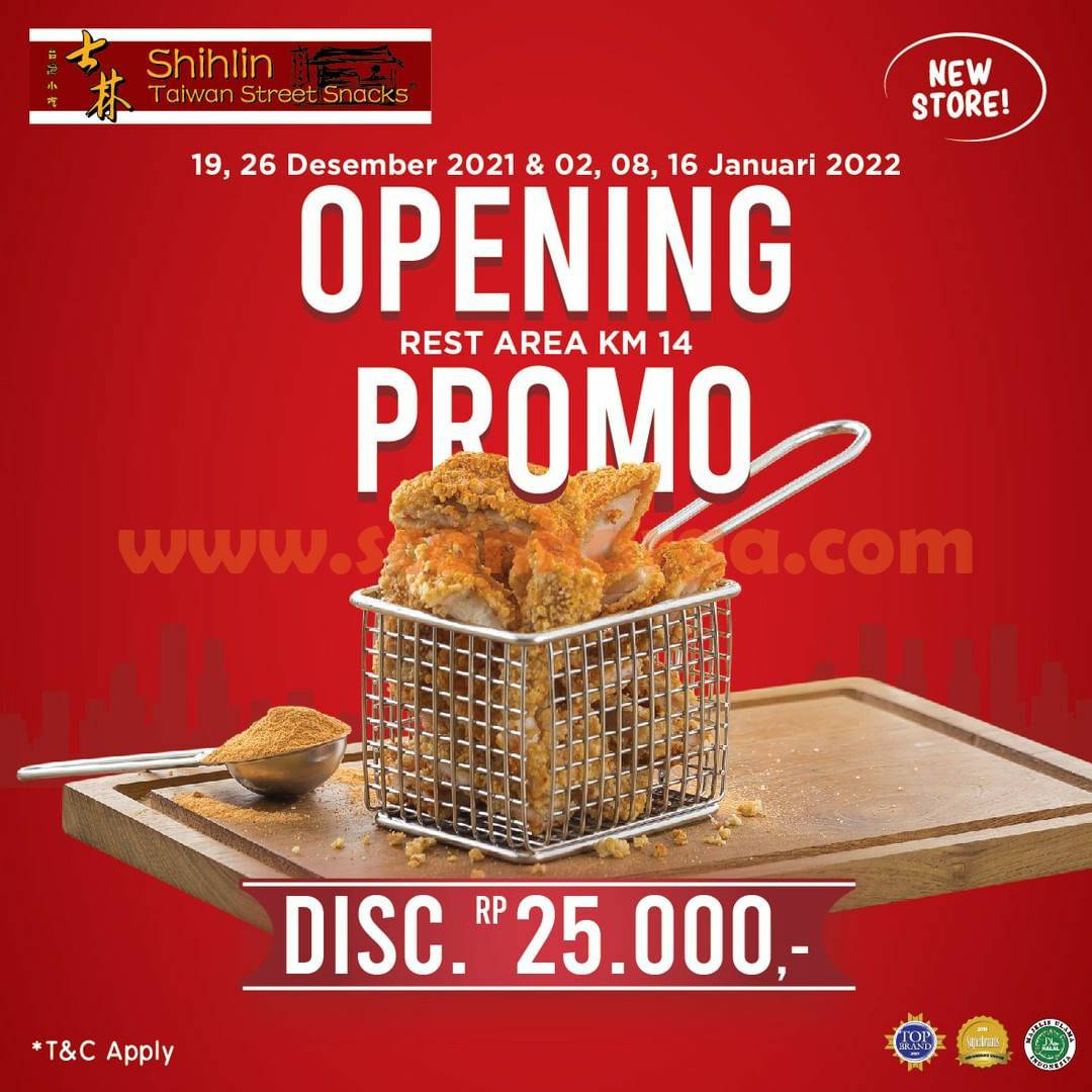 Promo Shihlin Opening Rest Area KM 14 Tol Tangerang - Jakarta