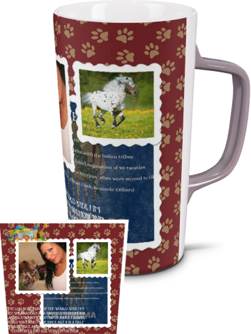 THE NATCHITOCHES TRIBE AND THE LOC NOIR TRIBE TALL MUG