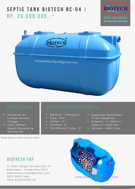 Septic Tank Biotech RC 4