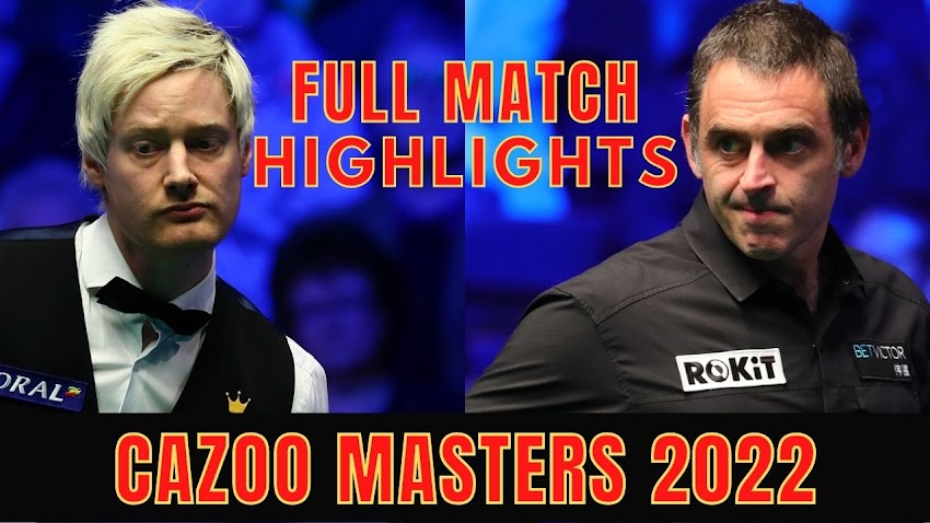 Neil Robertson vs Ronnie O'Sullivan Quarterfinal | Cazoo Masters Snooker 2022 [Full Match Highlights]