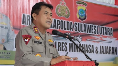 Kunjungi Polres Minahasa, Mulyatno: Disiplin Adalah Kunci Keberhasilan