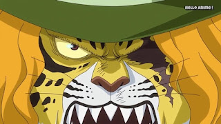 ワンピースアニメ WCI編 849話 ペドロ | ONE PIECE ホールケーキアイランド編